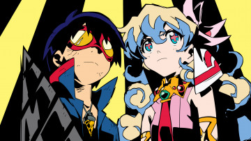 Картинка аниме tengen+toppa+gurren-lagann гуррен-лаган