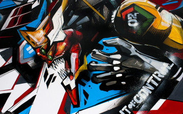 Картинка аниме evangelion робот eva меха