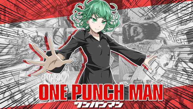 Обои картинки фото аниме, one punch man, девушка