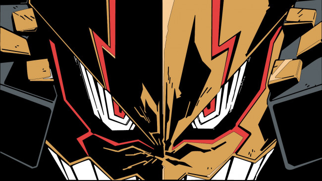 Обои картинки фото аниме, tengen toppa gurren-lagann, взгляд