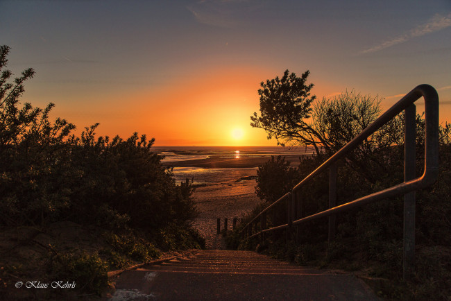 Обои картинки фото природа, восходы, закаты, простор