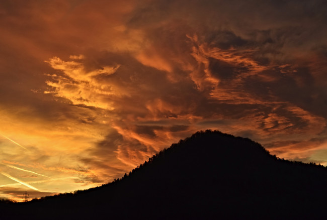 Обои картинки фото природа, облака, простор