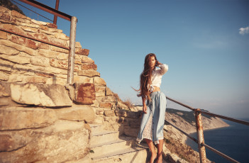 обоя девушка, девушки, -unsort , рыжеволосые и другие, модель