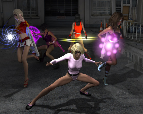 Обои картинки фото 3д графика, фантазия , fantasy, фон, взгляд, девушки