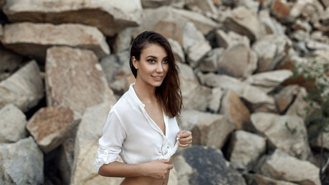 Обои картинки фото девушка, девушки, -unsort , брюнетки, темноволосые, модель