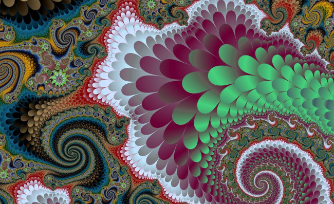 Обои картинки фото 3д графика, фракталы , fractal, узор, фон, цвет