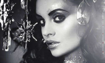 Картинка календари компьютерный+дизайн макияж глиттер лицо девушка женщина взгляд calendar 2019