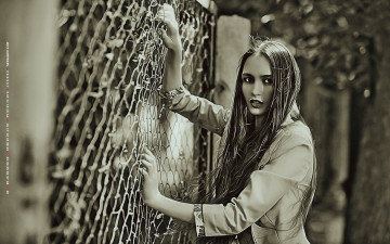 Картинка календари компьютерный+дизайн девушка ограждение 2019 calendar взгляд женщина