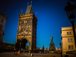 Картинка old+town+bridge+tower города прага+ чехия old town bridge tower