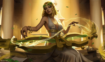 Картинка видео+игры league+of+legends sona музыка магия инструмент