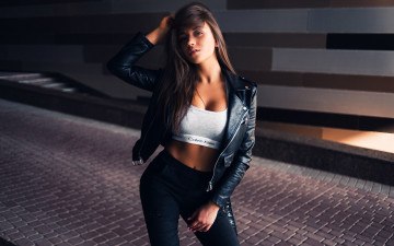 Картинка дарья+куделко девушки дарья куделко darya kudelko девушка красотка стройная сексуальная поза макияж фигура флирт шатенка