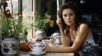 Картинка разное знаменитости нейросети графика нейроарт ai art нейронные сети рисунки нейро искусство