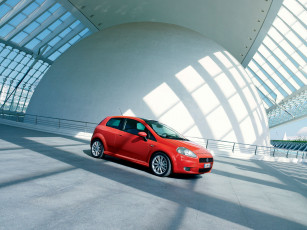 Картинка fiat grande punto автомобили