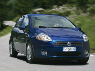 Картинка fiat grande punto автомобили