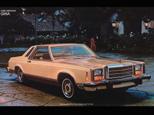 Картинка ford granada ghia автомобили