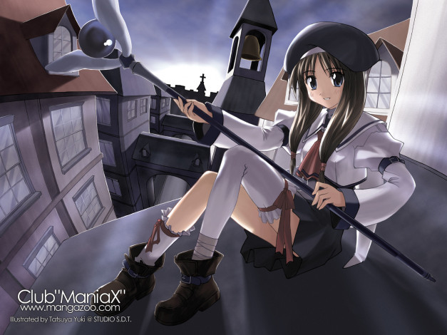 Обои картинки фото аниме, club, `maniax`