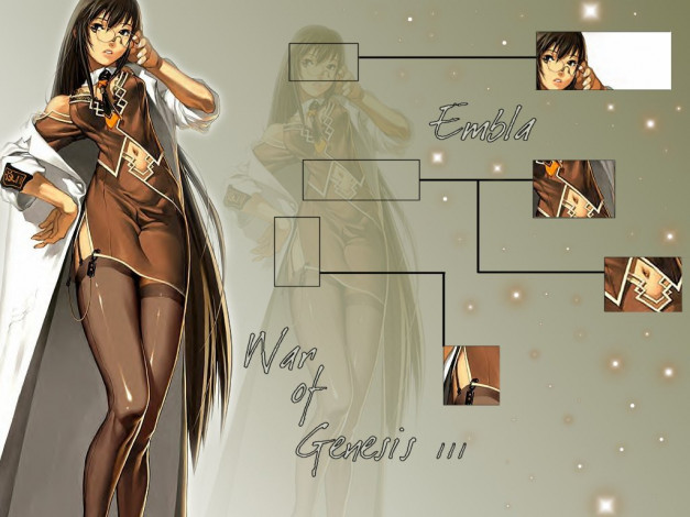 Обои картинки фото аниме, the, war, of, genesis, iii