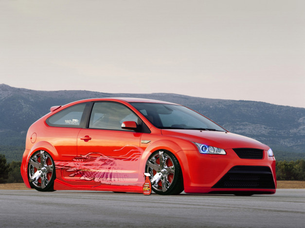 Обои картинки фото ford, focus, автомобили