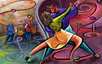 Картинка рисованные люди