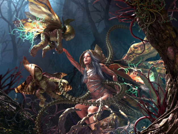 Обои картинки фото фэнтези, существа