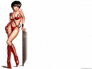 Картинка аниме weapon blood technology