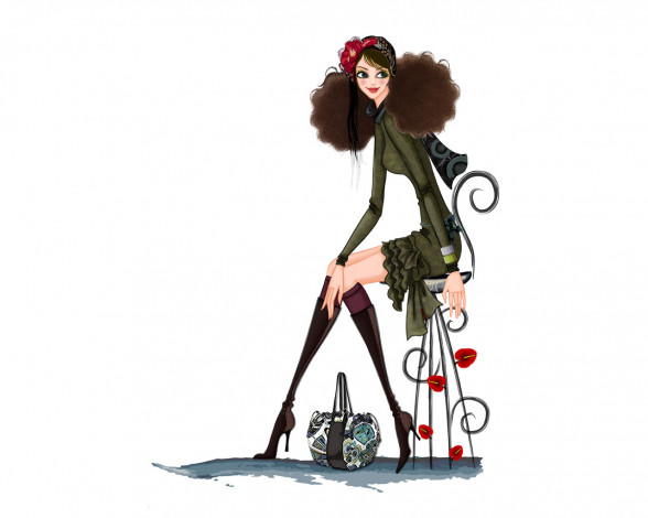 Обои картинки фото векторная, графика