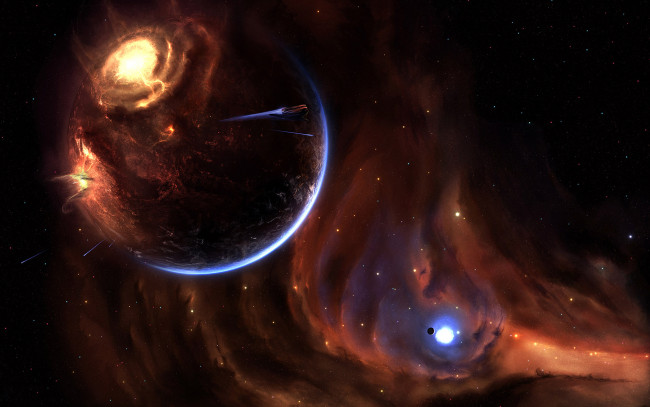 Обои картинки фото космос, арт