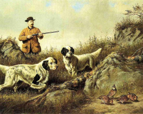 обоя arthur, fitzwilliam, tait, рисованные