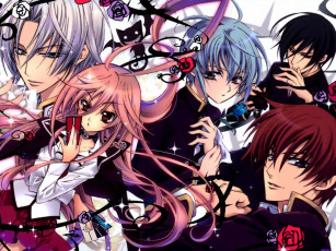 Картинка аниме kiss of rose princess