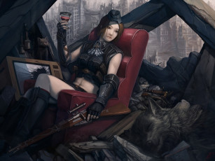 Картинка фэнтези девушки