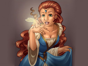 Картинка фэнтези девушки