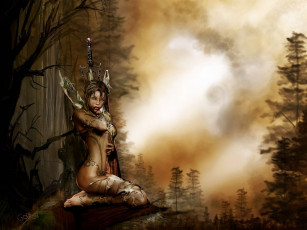 Картинка фэнтези эльфы