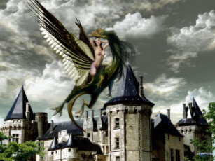 Картинка фэнтези красавицы чудовища