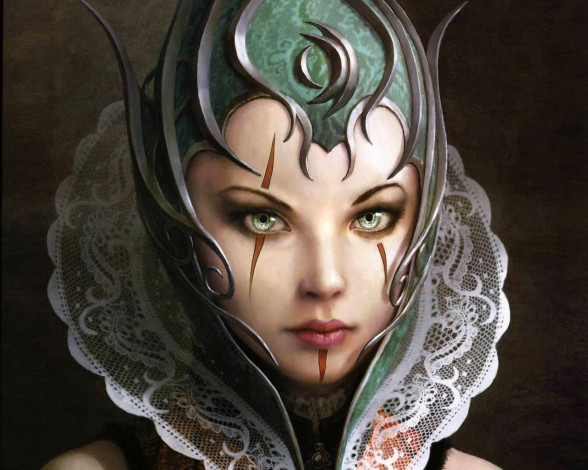 Обои картинки фото фэнтези, девушки