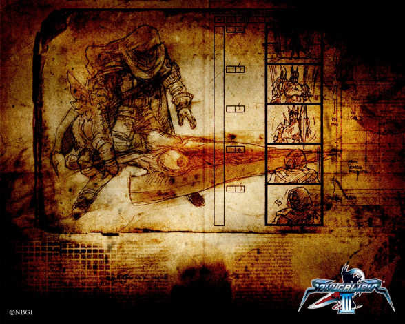 Обои картинки фото soulcalibur, iii, видео, игры