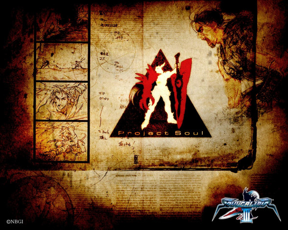 Обои картинки фото soulcalibur, iii, видео, игры