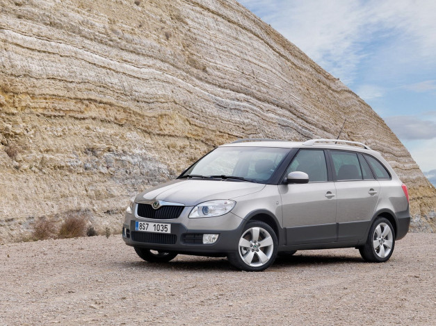Обои картинки фото автомобили, skoda