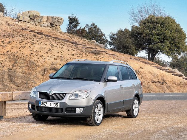 Обои картинки фото автомобили, skoda