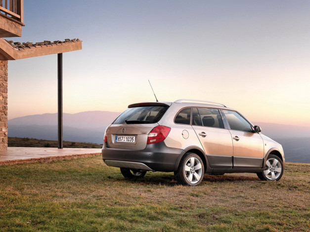 Обои картинки фото автомобили, skoda