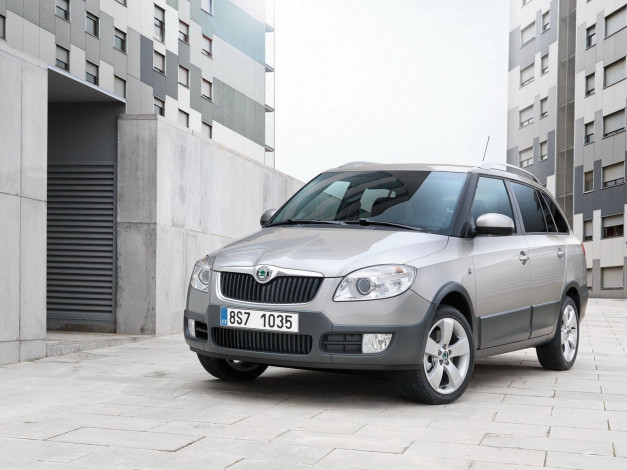 Обои картинки фото автомобили, skoda