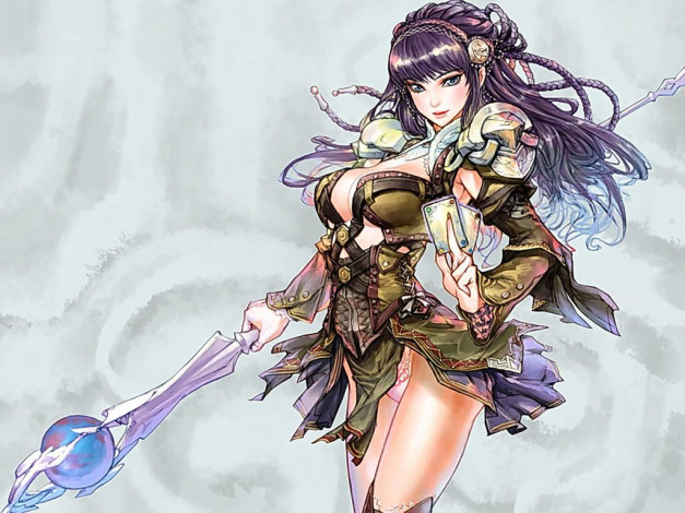 Обои картинки фото фэнтези, девушки