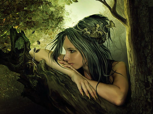 Обои картинки фото фэнтези, эльфы