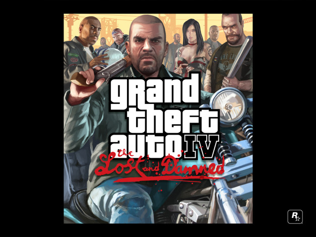 Обои картинки фото grand, theft, auto, iv, the, lost, and, damned, видео, игры