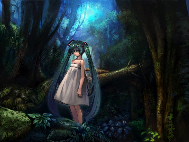 Обои картинки фото аниме, vocaloid