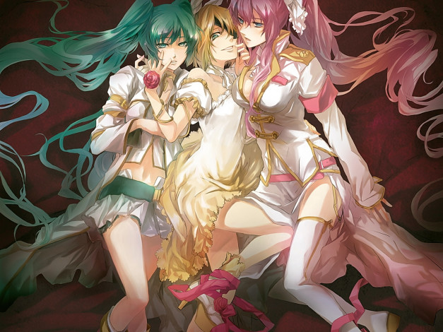 Обои картинки фото аниме, vocaloid