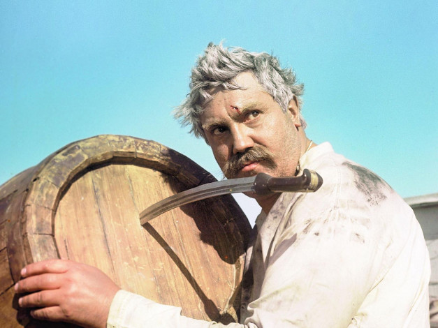 Обои картинки фото белое, солнце, пустыни, кино, фильмы, таможенник, луспекаев, верещагин