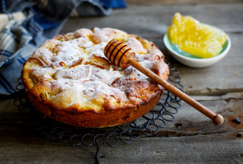 Картинка еда пироги мёд пирог
