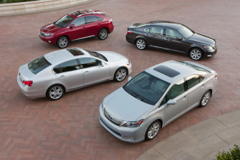 Картинка 2010 lexus hs250h автомобили шикарные
