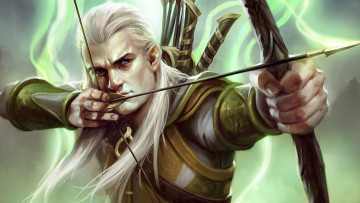 обоя видео, игры, guardians, of, middle, earth, лук