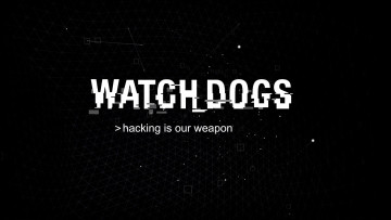 Картинка видео игры watch dogs буквы
